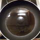 A Teflon pan showing the effect in action.